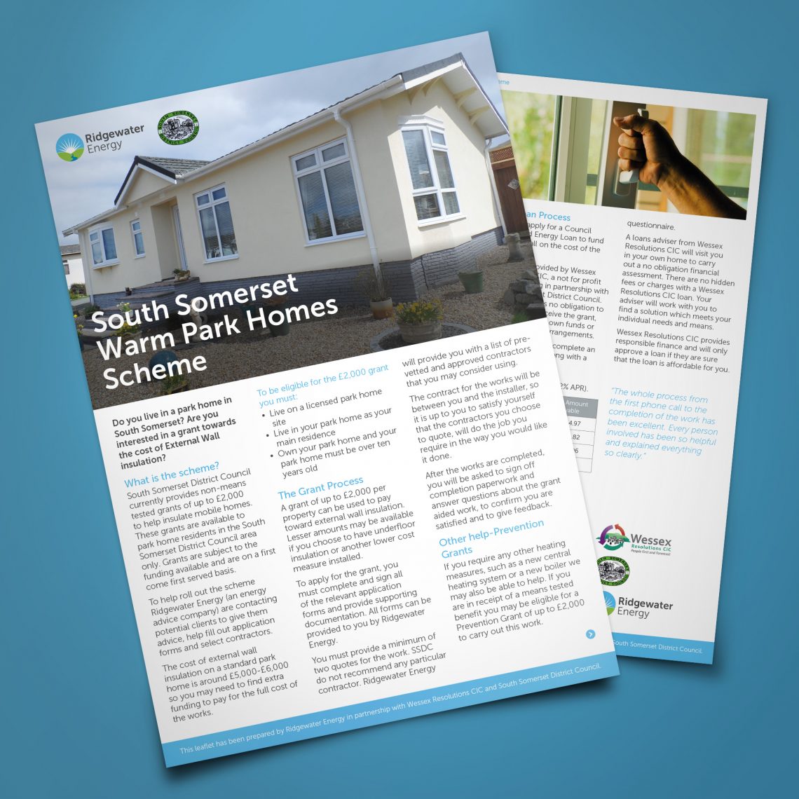 ridgewater energy brochures