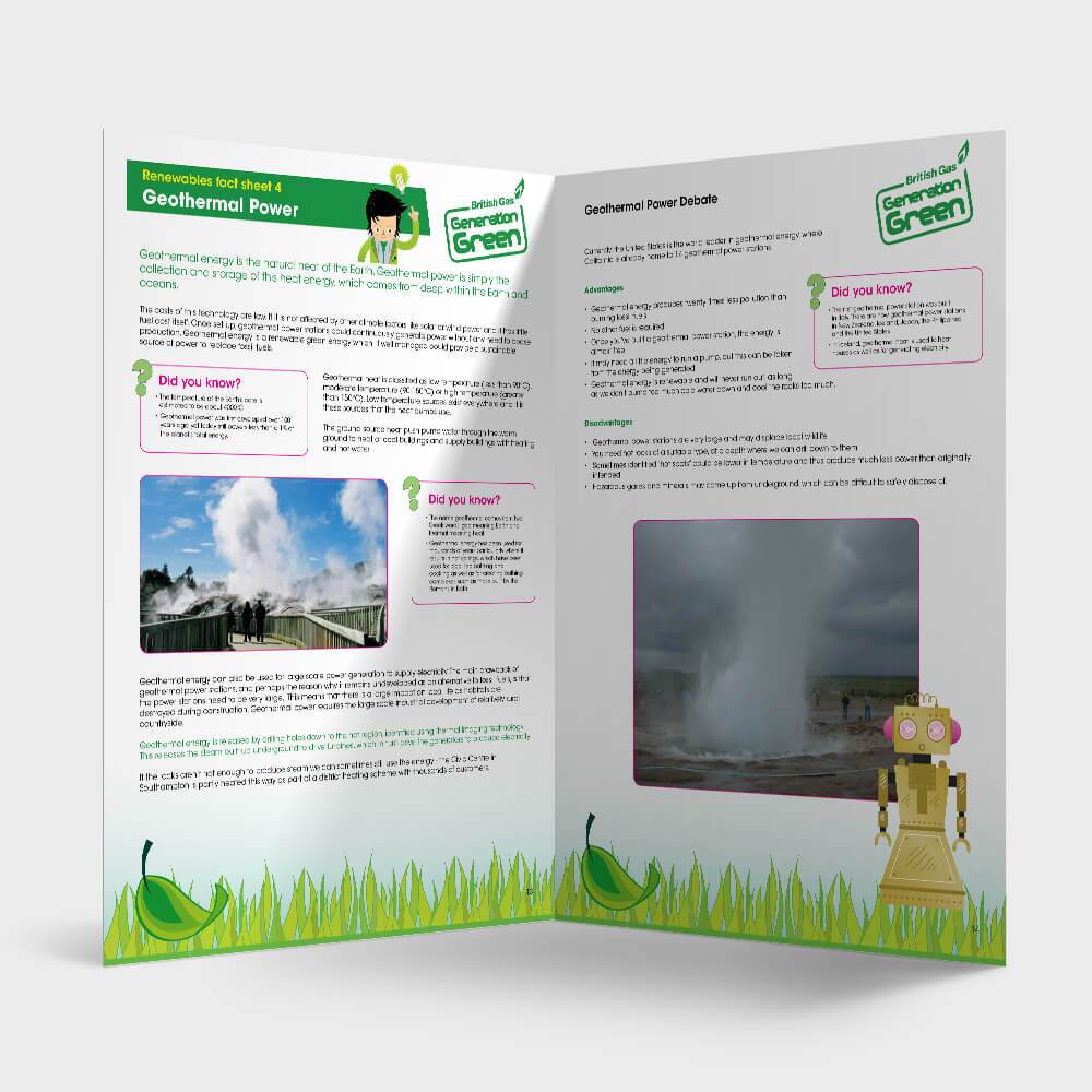 British Gas Booklet Digital Storm