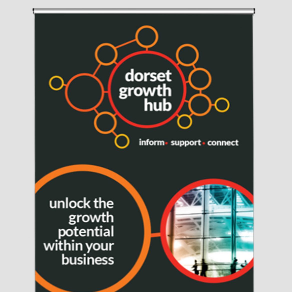 dorset growth hub banner design