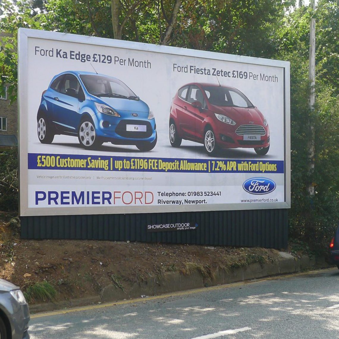 Showcase Outdoors billboard