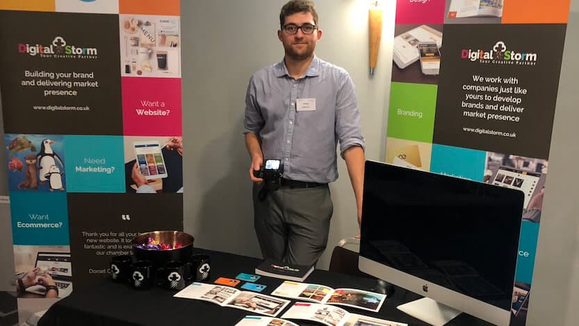 Dorset Chamber's 2nd Member to Member Live 2 member to member Digital Storm Oli Evans