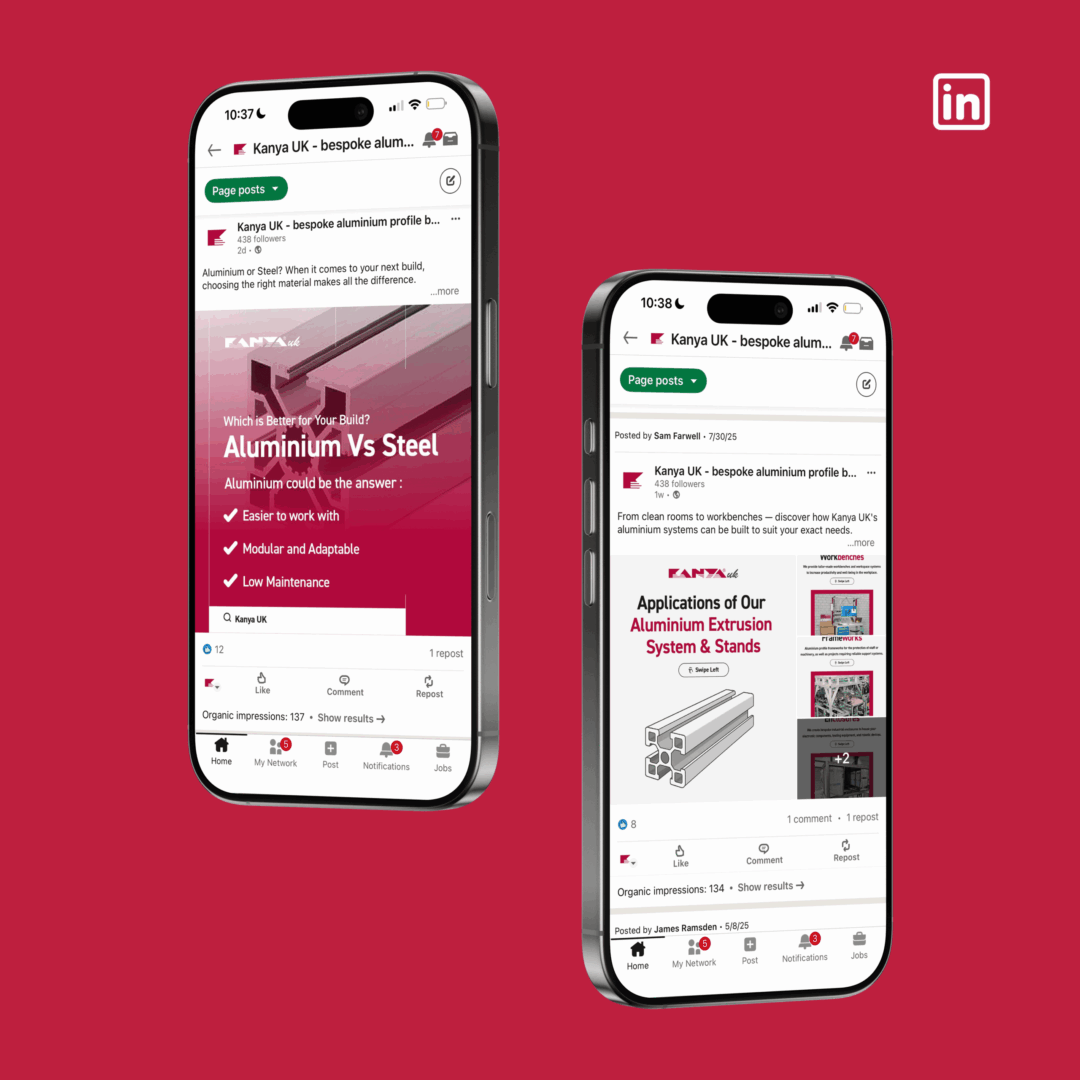 Kanya Linkedin Post Mockup Digital Storm