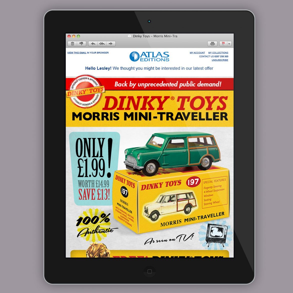 atlas editions email marketing