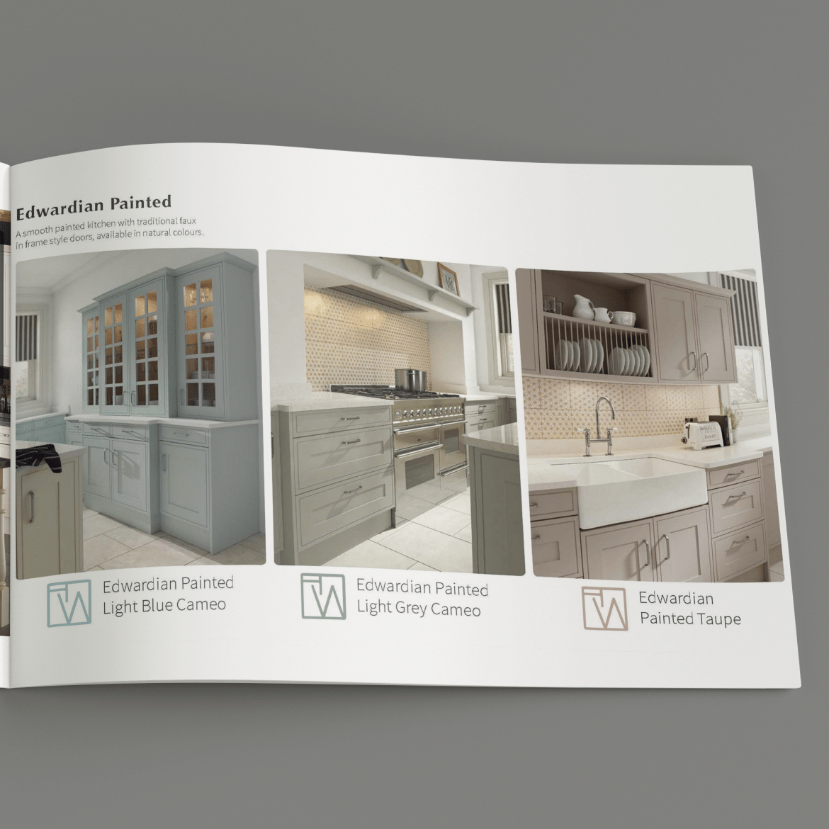 herbert william brochure design