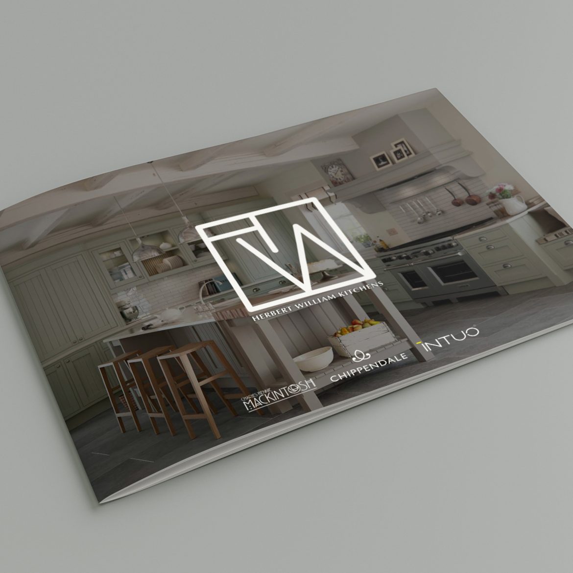 herbert william brochure design