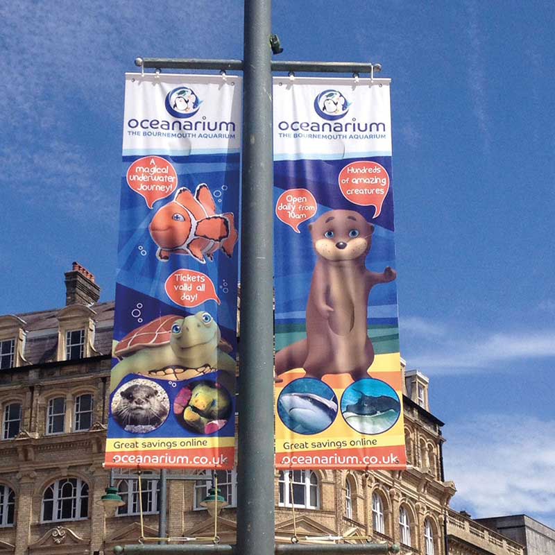 oceanarium banner design