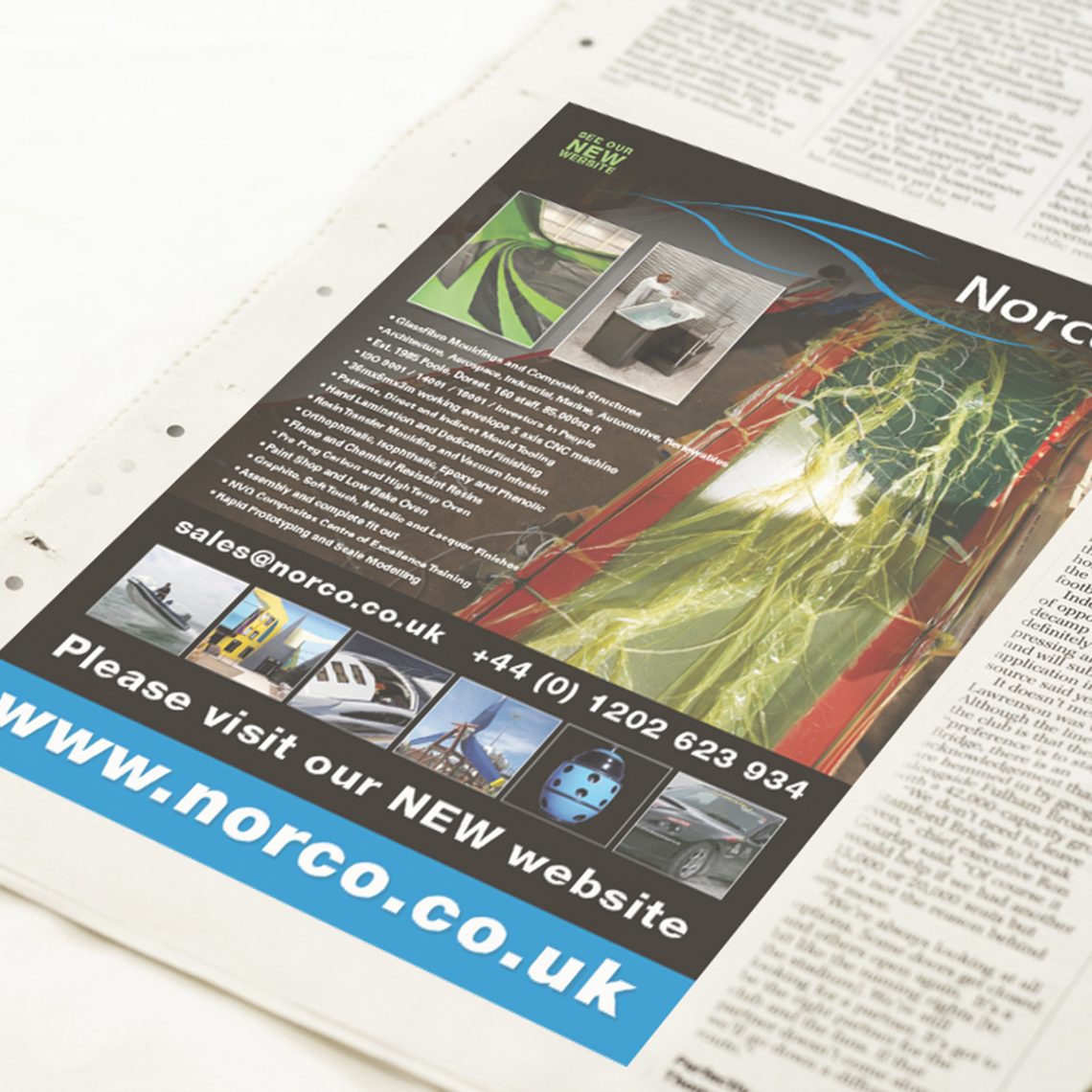 norco newspaper advert