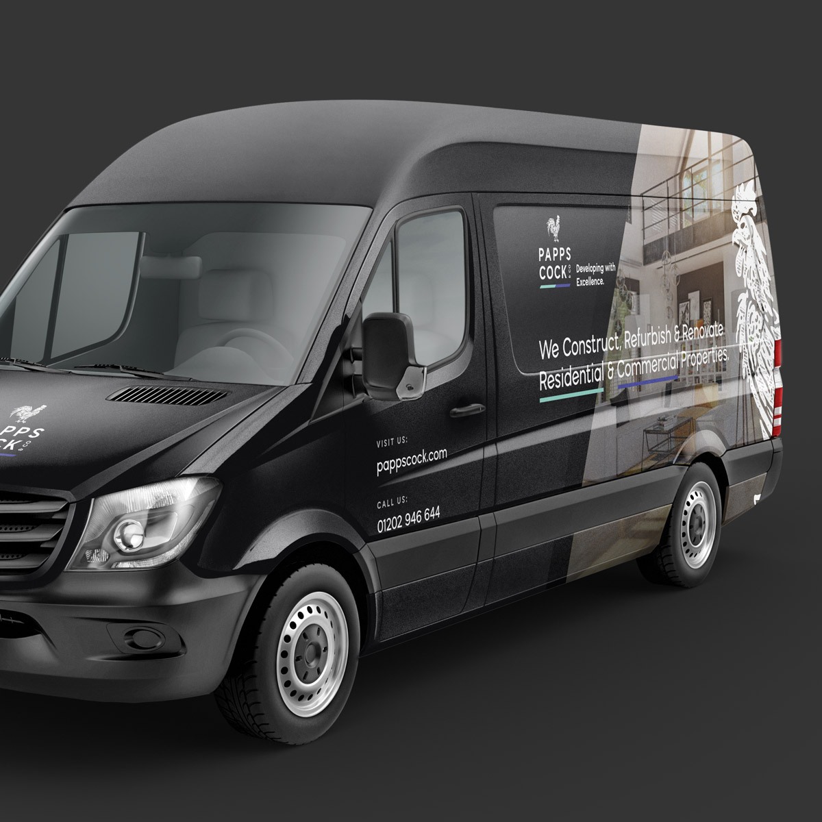 Papps Cock & Co Brand & Vehicle Graphics