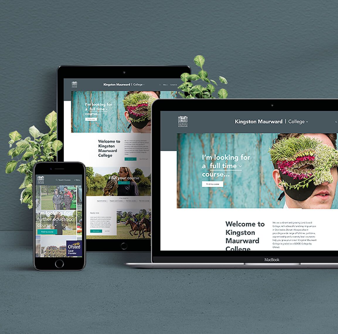Kingston Maurward College Web Design and Web Development