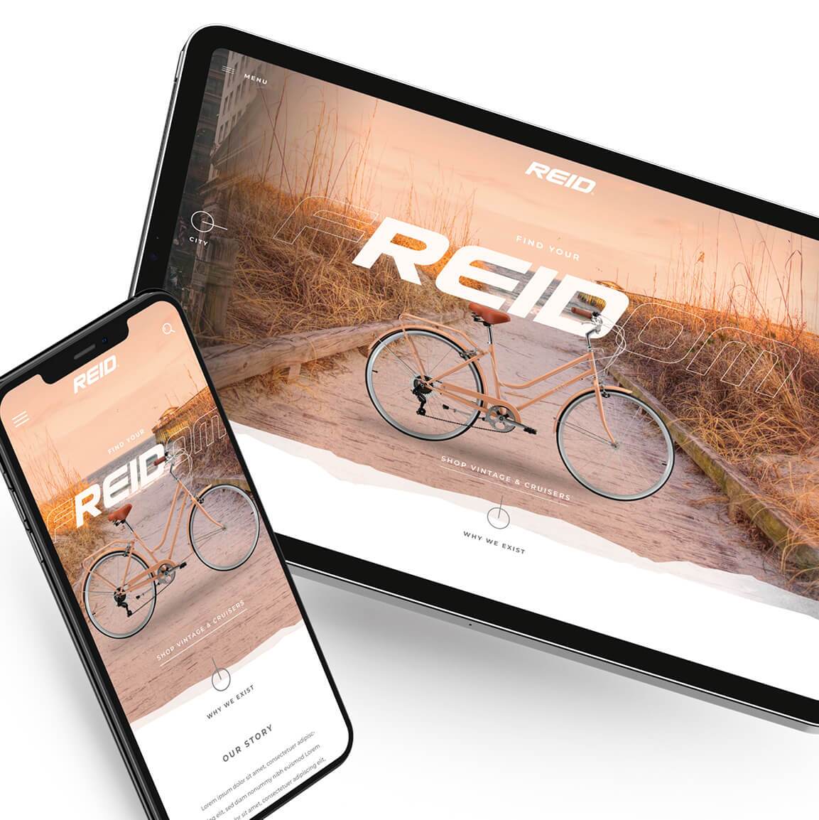 REID Bikes Web Design and Web Development