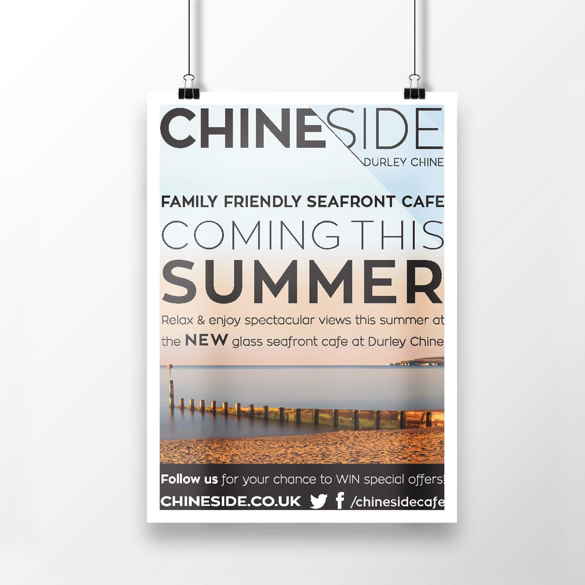 Chineside poster mockup Digital Storm