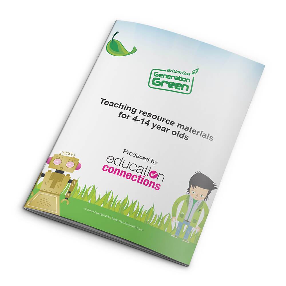 British Gas front booklet Digital Storm