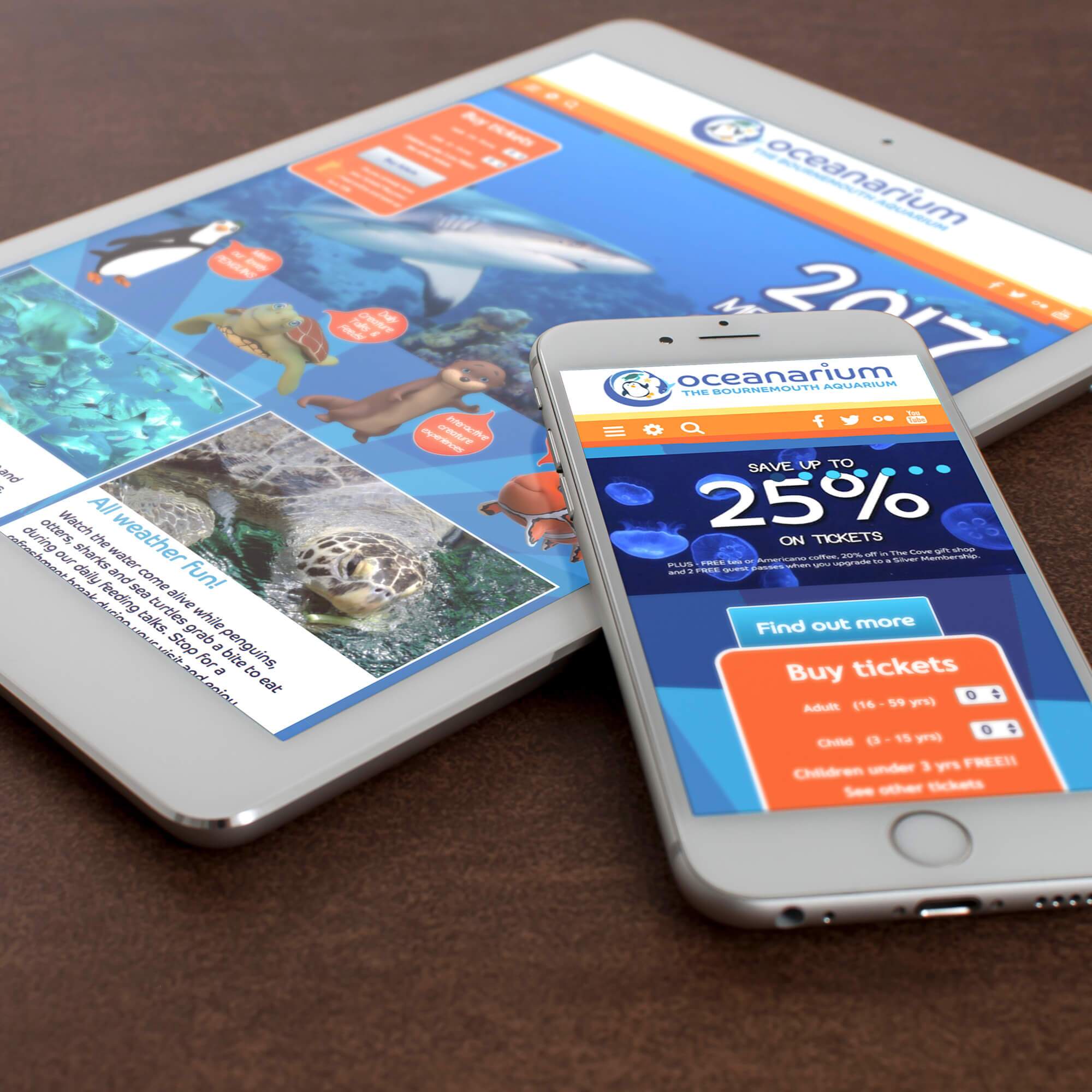 oceanarium web design