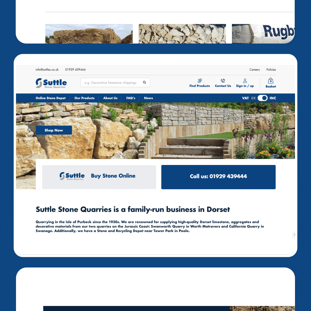 Suttles Website Design Digital Storm